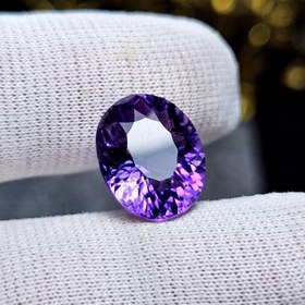 تصویر نگین سنگ آمیتیست معدنی کد 35573 