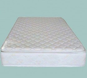 تصویر تشک اولترا پلاس سایز ۱۲۰ مموری فوم همراه با محافظ تشک ضد اب Roya mattress