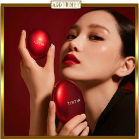 تصویر کوشن قرمز نیمه مات TIRTIR - کوشن قرمز تیرتیر TIRTIR