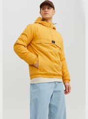 تصویر کاپشن هودی اساسی برند jack & jones Essential Hooded Jacket