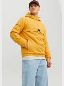 تصویر کاپشن هودی اساسی برند jack & jones Essential Hooded Jacket