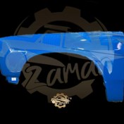 تصویر گلگیر بی سوراخ نیسان اصلی چپ 