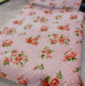 تصویر پتو تیسا مدل گلناز دو نفره رنگ کالباسی 