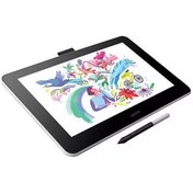 تصویر قلم نوری وکام مدل Wacom DTH134W0B Wacom DTH134W0B One Pen 13 Graphic Tablet with Pen