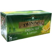 تصویر چای کیسه ای توینینگز Twinings مدل Green Tea & LImon 
