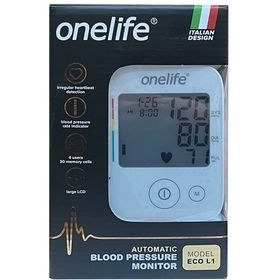 تصویر فشارسنج بازویی دیجیتال مدل ECO L1 وان لایف ا One-life-L1-atuomatic-Blood-Pressure One-life-L1-atuomatic-Blood-Pressure
