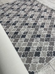 تصویر موکت طرح مراکشی کرم 