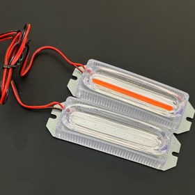 تصویر چراغ پلیسی،جلوپنجره، COB ماشین 