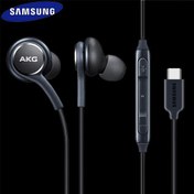 تصویر هندزفری AKG سامسونگ TypeC مناسب Note10 Plus Samsung handsfree AKG type-c Note 10 plus