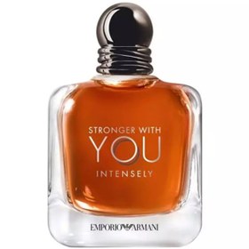 تصویر امپریو آرمانی استرانگر ویت یو اینتنسلی Emporio Armani Stronger With You Intensely - دکانت1 میل Emporio Armani Stronger With You Intensely