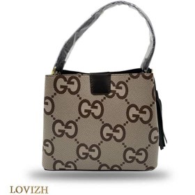 تصویر کیف دستی زنانه کوچک کرمی گوچی Gucci کد 3-5153 