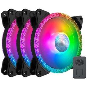 تصویر With Cooler Master FAN MF120 PRISMATIC 3IN1 