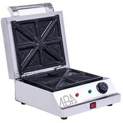 تصویر اسنک ساز صنعتی آبا مدل AB1381 با بدنه استیل 