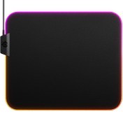 تصویر ماوس پد گیمینگ استیل سریز مدل QCK PRISM - Medium QCK PRISM - Medium Cloth RGB Gaming Mousepad | MP-00002