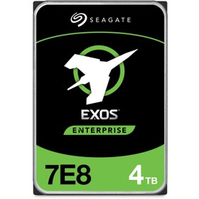 تصویر هارد دیسک اینترنال ۴ ترابایتی ST4000NM000A سیگیت (Exos 7E8) Seagate ST4000NM000A Exos 7E8 4TB SATA3 Internal Hard Drive