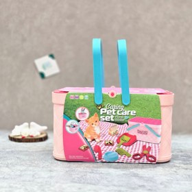 تصویر سبد پیک‌نیک گربه 