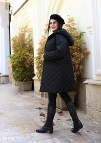 تصویر کاپشن زنانه مموری مدل باران 