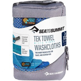 تصویر ست دو عددی حوله سفری سی تو سامیت مدل Tek Towel 2 X Wash Cloths 