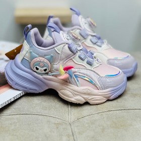 تصویر کتونی دخترانه کرومی چراغدار سایز ۳۱ تا ۳۶ 