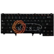 تصویر کیبورد لپ تاپ دل Dell Latitude E6420 اینتر کوچک بدون موس 
