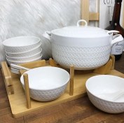 تصویر سرویس سوپ خوری سرامیکی وگاتی مدل WS157 