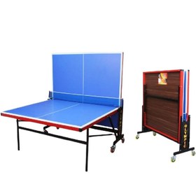 تصویر میز پینگ پنگ 4 چرخ MDF E2 