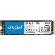 تصویر اس اس دی P2 اینترنال ۲۵۰ گیگ کروشیال M.2 Crucial P2 NVMe PCIe M.2 250GB Internal SSD