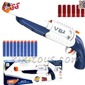 تصویر تفنگ پوکه پران تیر اسفنجی وینچستر دو لول شاتگان 9950 BLAST SOFT BULLET TOY GUN ITEM NO _ 9950