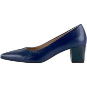 تصویر پاشنه ۴سانت زنانه چرم طبیعی مدل مانیا mania