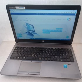 تصویر لپ تاپ Core i5 نسل چهار HP 650 G1 رم 8 و SSD 256 