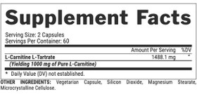 تصویر لیپو کارنیتین ناترکس ۱۲۰ تایی 