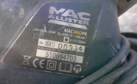تصویر سنباده گرد لرزان آلمان مدل MAC ALLISTER 460 PE استوک 