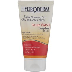 تصویر ژل شست‌وشوی صورت هیدرودرم مدل Oily Skin وزن 150 گرم 