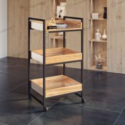 تصویر ترولی آسپادیزاین مدل TRL-100 - سه طبقه TRL-100 Aspadesign