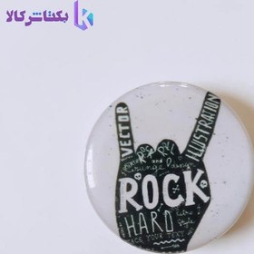 تصویر نگهدارنده گوشی موبایل مدل پاپ سوکت طرح Rock 