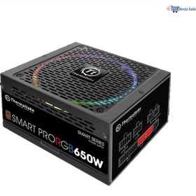 تصویر پاور کامپیوتر ترمالتیک مدل Smart Pro RGB Bronze Full توان 650 وات THERMALTAKE Smart Pro RGB 650W Bronze FULL POWER SUPPLY