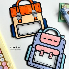 تصویر زیپ کیپ طرح کوله و کیف 