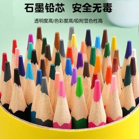 تصویر مداد رنگی 36 تایی آبرنگی 