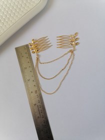 تصویر ریسه زنجیری پشت مو 