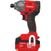 تصویر پیچ گوشتی شارژی ضربه ای براشلس توسن مدل 9520BIS ۲۰ ولت 