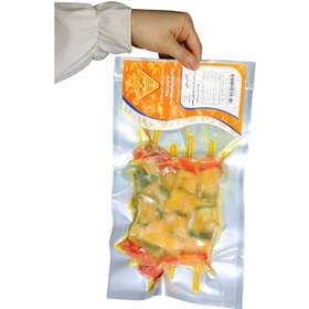 تصویر ماهی کباب با سیخ چوبی طعم دار منجمد 400 گرمی 