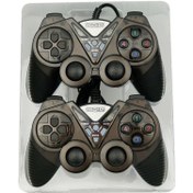 تصویر دسته بازی دوبل شوکدار XP-Product XP-MX216M (رنگ تصادفی) 