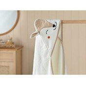 تصویر حوله کودک و نوزاد FOX COTTON BEBE 75X75 سانتی متر قهوه انگلیش هوم English Home 