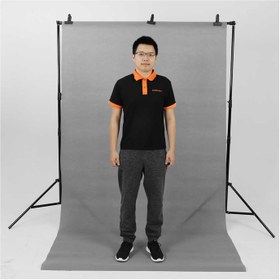 تصویر فون شطرنجی پرو خاکستری سایز ۲×۳ متر 