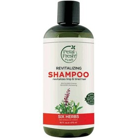 تصویر شامپو تقویت کننده روزانه مو 475 میل پتال فرش Petal Fresh 6 Herbs Shampoo For Daily Use 475ml