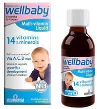 تصویر شربت مولتی ویتامین ول بیبی Wellbaby 