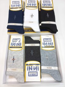 تصویر جوراب مردانه ساقدار امیران مناسب چهار فصل Amiran socks for men