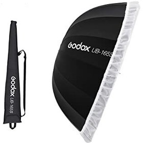 تصویر چتر باکس برند گودکس مدل Godox UB-165W Parabolic به همراه دیفیوزر 