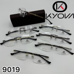 تصویر فریم عینک طبی بدون قاب kyova 9019 