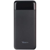 تصویر شارژر همراه وریتی مدل PU110-20B ظرفیت 20000 میلی آمپر ساعت VERITY PU110-20B 20000mAh power bank